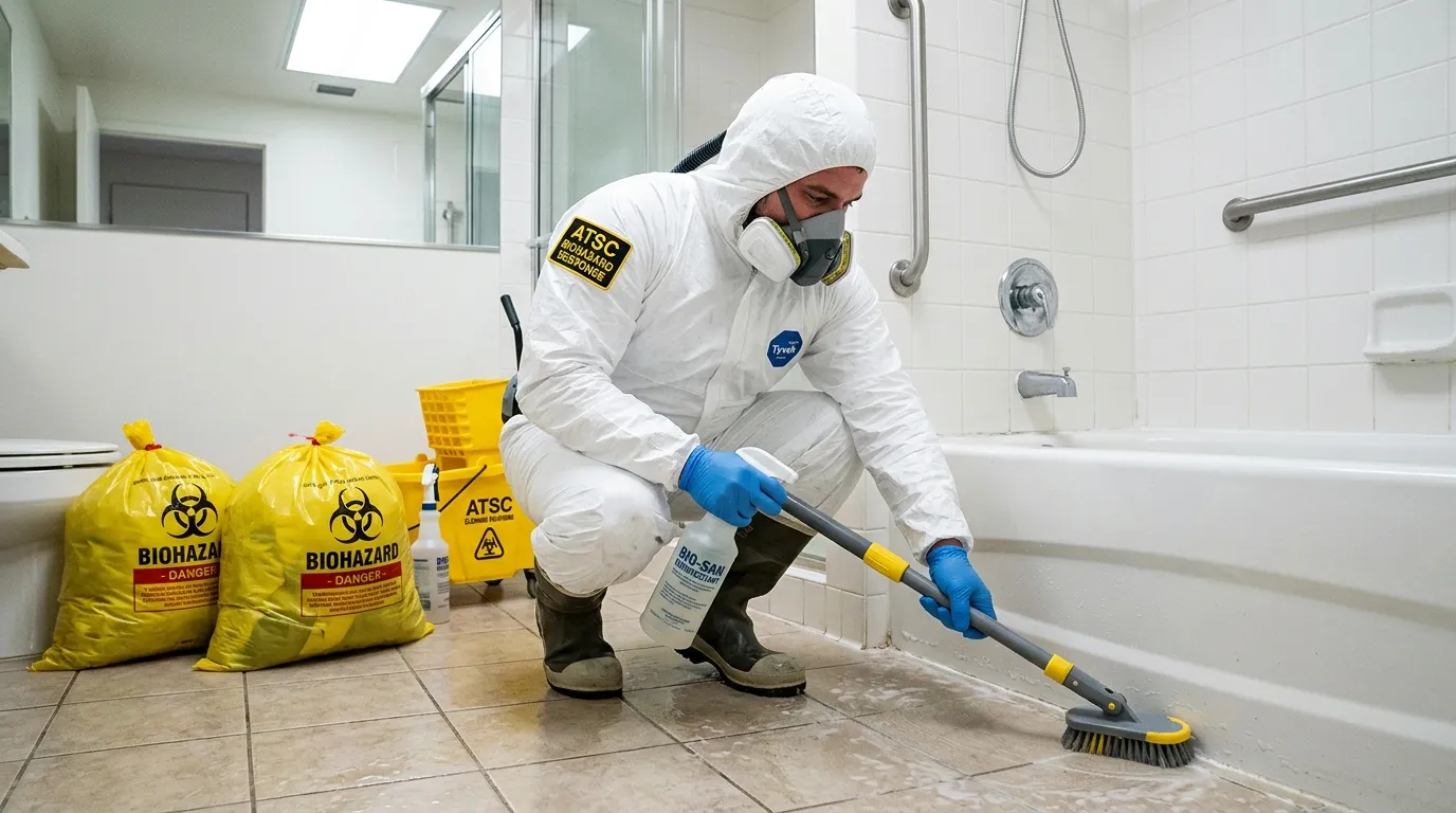 Decontamination equipment deployed for Blood Cleanup in Redan